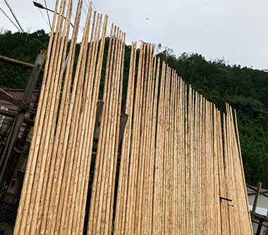 京都北山産足場丸太